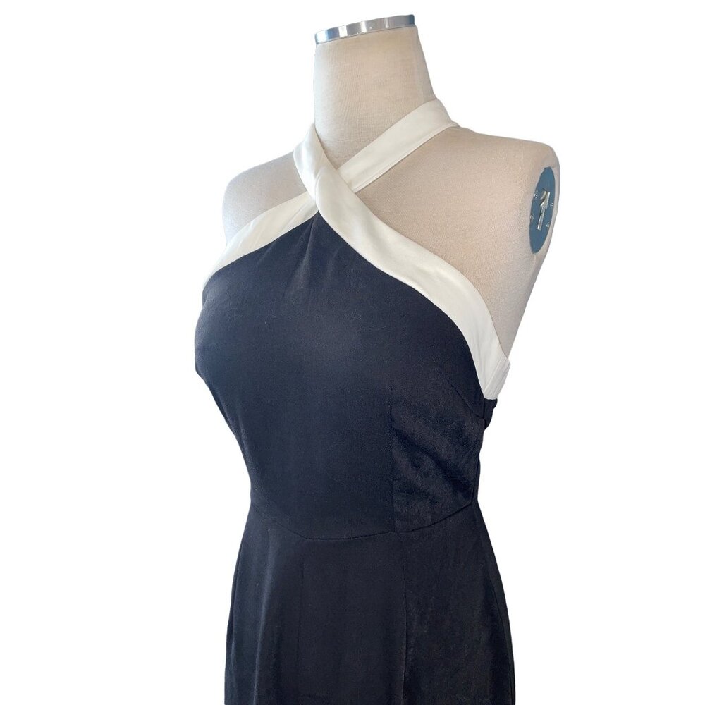 superdown Laurien Cross Front Jumpsuit in Black New Nwt Women's - Picture 5 of 9